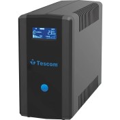 Resim Tescom Leo+ 1200VA LCD, USB, RJ45 Modem Protect Güç Kaynağı 
