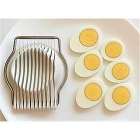 Resim AyrStore Ikea Uppfylld Çelik Telli Yumurta Dilimleyici 
