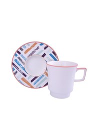 Resim Lıvıano 6lı Porselen Büyük Kahve Fincanı Splash Ars 1888 