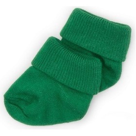 Resim Novibaby 2'li Bambu Bebek Çorap I Pine Green I 0 6 Ay I Yeşil Yenidoğan Bebek Çorabı Çok Renkli 