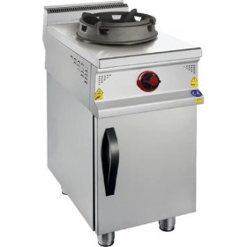 Resim CSA Karacasan 900 Seri Dolaplı Tekli Doğalgazlı Wok Ocak 