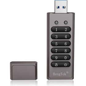 Resim Reedark Yüksek Güvenlikli Usb 3.0 Şifreleme Flash Bellek, 32gb, Otomatik Kilit Ve Veri Silme Özellikli, Gri Renk 