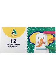 Resim 12'Li Yağlı Pastel Boya Seti Adel 