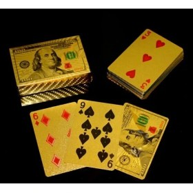 Resim MCM Group Varaklı Dolar Oyun Kartı 