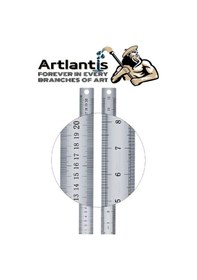 Resim Çelik Cetvel 30 Cm İnç Ölçülü 2 Adet Paslanmaz Çelik Metal Çetvel 30 Santimetre Düz Kenar Kolay Çizimler İçin Gümüş 