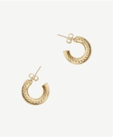 Resim Yargıcı Dokulu Gold Küpe 26ykbj8024x 630 Renkli 