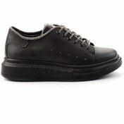 Resim Bambi Siyah Platin Kadın Sneaker K01449057609 