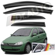 Resim Opel Corsa C 2001-2006 Arası Cam Rüzgarlığı 4lü 