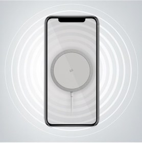 Resim Polosmart Psm68 Magsafe Mıknatıslı Kablosuz Şarj Cihazı Beyaz 
