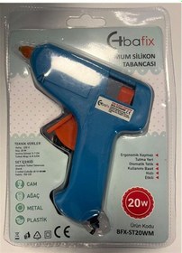 Resim Bafix Mum Silikon Tabancası Mavi 20w 