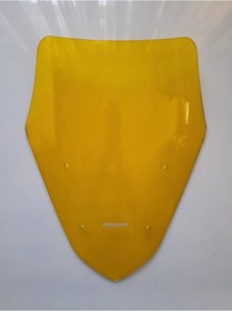 Resim Motocam Rmg Moto Gusto Dream 150 Ön Cam 2023-2026 Model 43cm Sarı Renkli 4mm Sportif 