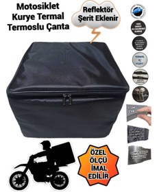 Resim SEVBAGS Motosiklet Kurye Termal Termoslu Çanta 
