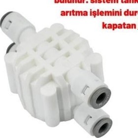 Resim Su Arıtma Cihazı Shutoff Valve 4 Yollu Vana + Atık Kısıcı Flowlimit 300 Set 