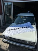 Resim CAROTE Kupon beyaz lv model koltuk havlusu 150x70 cm 