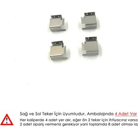 Resim Leoparts Toyota Avensis Ön Fren Balata Sacı 2003-2008 04947-05040 