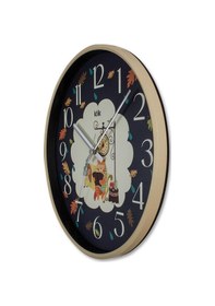 Resim Klik Slim Bilge Çocuk Duvar Saati Krem 