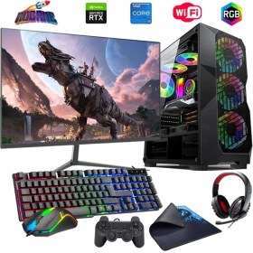 Resim Rogame I5 14400F 32GB Ddr4 1tb M2 6gb RTX3050 27" 165Hz Mon. Oyun Bilgisayarı (Gaming Set) 
