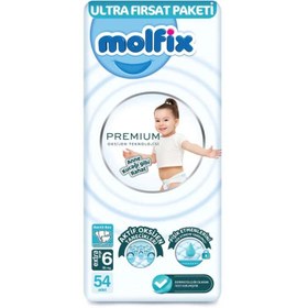 Resim Molfix Premium Çocuk Bezi XL 54'lü 
