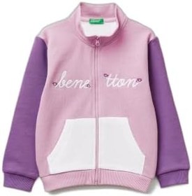Resim United Colors of Benetton Kız Çocuk Giacca M/L 3j70g504b Hırka Kazak 