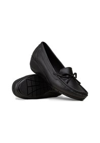 Resim Deery Kadın Hakiki Deri Siyah Dolgu Topuk Ayakkabı - Dl201zsyhc03 Siyah 