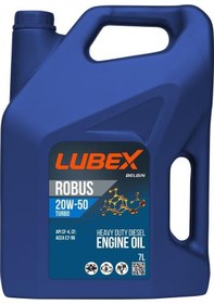 Resim Lubex Robus 20W-50 Turbo Mineral Motor Yağı 3 x 7 L 
