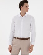Resim Pierre Cardin Erkek Beyaz Gömlek Desenli 50303375-vr013 Beyaz 