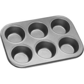 Resim 6'lı Muffin Kek Kalıbı 