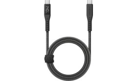 Resim Energea Flow 1.5m 240W Dijital Göstergeli Type-C To Type-C Pd Hızlı Şarj Kablosu 