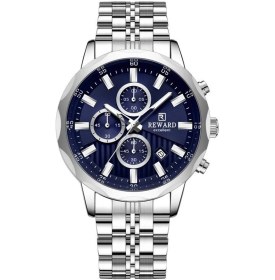 Resim Reward Rwa147173 Lacivert Kadran Çelik Erkek Kol Saati Gümüş 