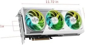 Resim ASRock AMD Radeon RX 9070 XT Steel Legend 16GB Ekran Kartı - 16GB GDDR6, 256-bit, 1x HDMI, 3 x DisplayPort 