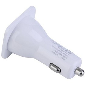 Resim Telefon Tablet İçin Evrensel Çift Usb 2 Bağlantı Noktalı Bullet Araç Şarj Güç Adaptörü 