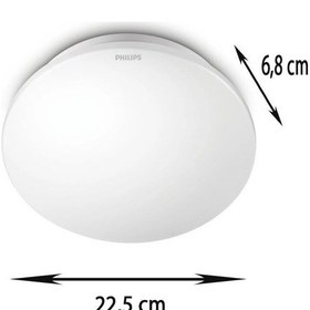 Resim Philips 6W Led Plafonyer Sarı 2700K Sarı 