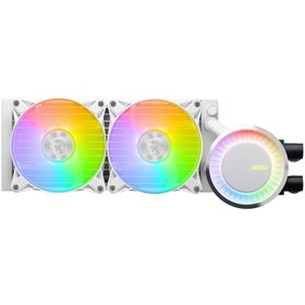 Resim MAG CoreLiquid E240 ARGB 240mm Beyaz İşlemci Sıvı Soğutucu 