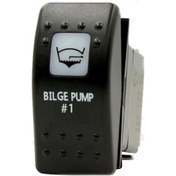 Resim Mr-134m-s9 Marin Switch 3 Bacaklı On-off 12-24v Kırmızı Sintine Pompa 
