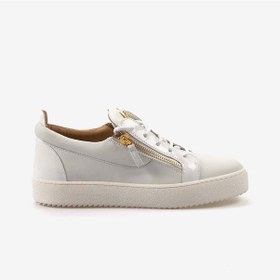 Resim Giuseppe Zanotti Fermuarlı Erkek Spor & Sneaker Ayakkabı Ru00010 Beyaz 