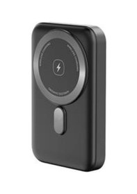 Resim Snapron Snp-3004 1000mah Pd 22.5 Waat 15w Wireless Magsafe Power Bank Siyah 