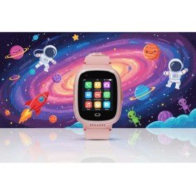 Resim You Watch KN8100P Akıllı Çocuk Saati 4g Sim Kart Destekli Görüntülü Görüşme Özelliği Var 