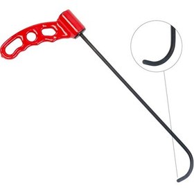 Resim 30 Cm 6 Mm Çap 360 Derece Döner Saplı Arka Çamurluk Kapalı Çubuk - S9-05 