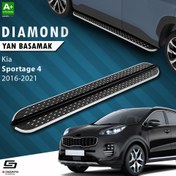 Resim S-Dizayn Kia Sportage 4 Diamond Krom Yan Basamak 173 Cm 2016-2021 