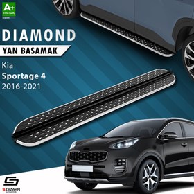 Resim S-Dizayn Kia Sportage 4 Diamond Krom Yan Basamak 173 Cm 2016-2021 
