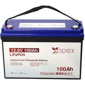 Resim Apex 12.8v 100ah Lityum Akü Lifepo4 