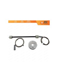 Resim BMW 5 Serisi E60 E61 2003-2010 İçin Arka Sağ Cam Kriko Tamir Seti 