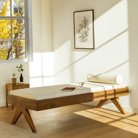 Resim Daybed - Modern Ahşap Karyola - 120 x 200 cm 