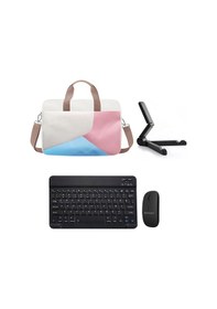 Resim Honor Pad 9 12.1'' İçin Çanta+bt Klavye+mouse+stand-al4233 