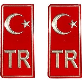 Resim Plaka Arması Tr Damla Etiket 2 Adet Musti Pk-6272 
