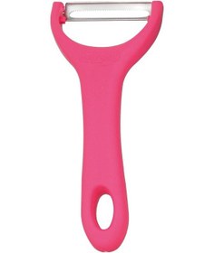 Resim Solingen Mat Pembe Sapan Soyacak Paslanmaz Alman Çeliği, Ergonomik Sap, Çift Yönlü Kullanım-178 Pembe 