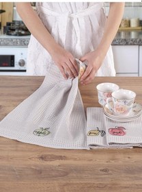 Resim Mutfak Havlusu Torson Rokko 40x60 Asorti 