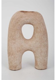 Resim Vitale Lidya Terakota Oyuk Vazo 18 6 25 Cm Ak.kk0016 Renkli 