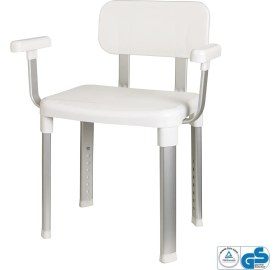 Resim Primanova Kaymaz Paslanmaz Banyo Sandalye Tabure 