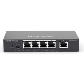 Resim Rg-Es205Gc-P 4Port Poe+ 10-100-1000 Mbps+1 Port 10-100-1000 Mbps Gb Yönetilebilir 54W Switch Hub 